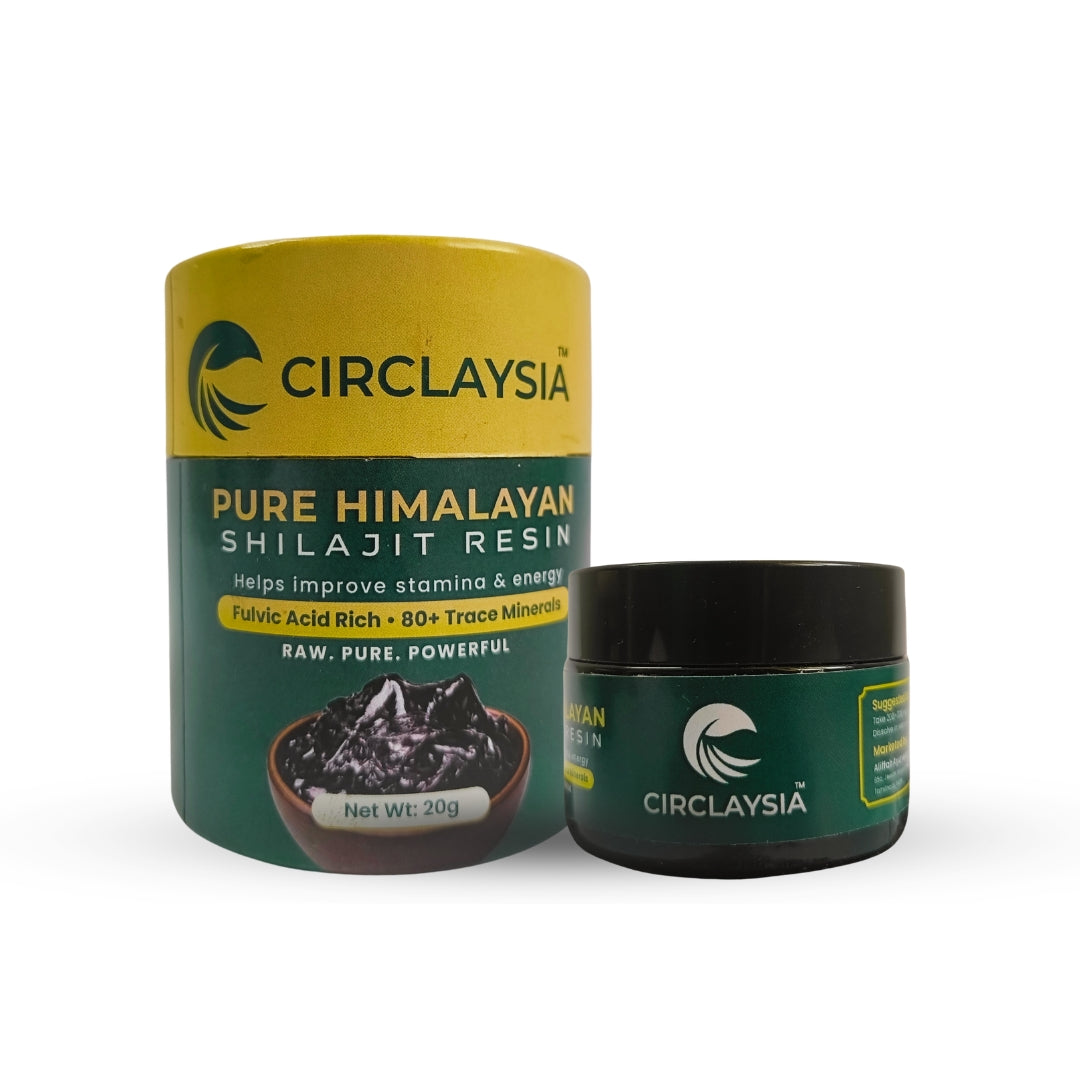 Circlaysia Pure Himalayan Shilajit Raw Resin 20gm