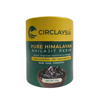 Circlaysia Pure Himalayan Shilajit Raw Resin 20gm
